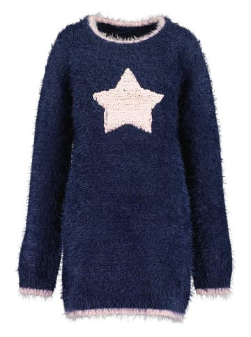 Blue Seven Gebreide jurk donkerblauw