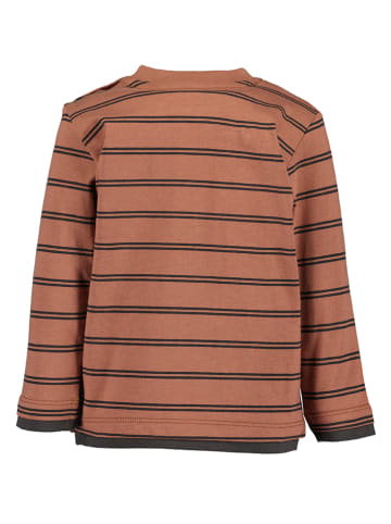 Blue Seven Longsleeve in Hellbraun
