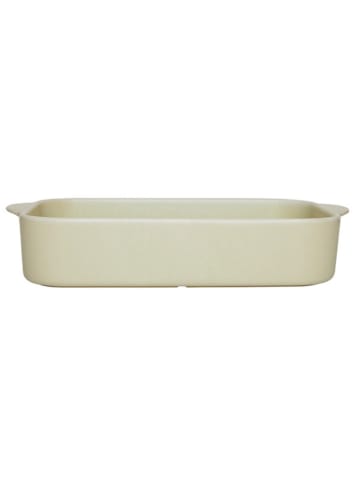 OYOY living design Naczynie "Yuka" w kolorze beżowym do zapiekania - 40 x 22 x 7,7 cm