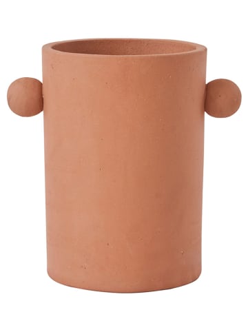 OYOY living design Blumentopf "Inka" in Hellbraun - (H)31 x Ø 22 cm