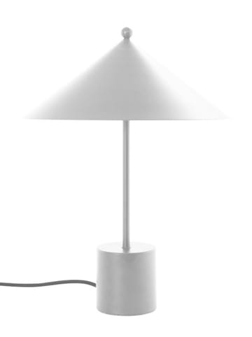 OYOY living design Lampa stołowa "Kasa" w kolorze białym - wys. 50 x Ø 35 cm
