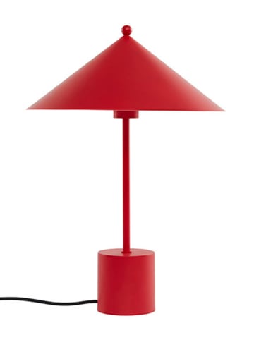 OYOY living design Lampa stołowa "Kasa" w kolorze czerwonym - wys. 50 x Ø 35 cm