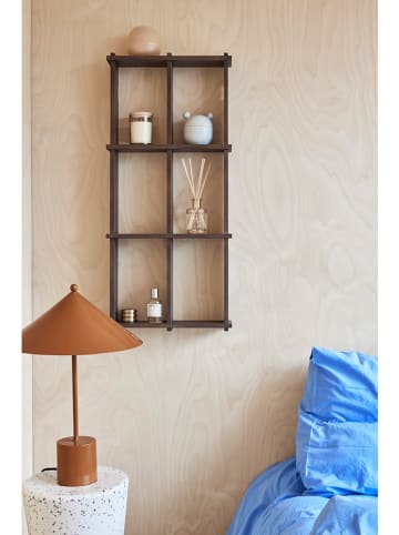 OYOY living design Tischlampe "Kasa" in Hellbraun - (H)50 cm x Ø 35 cm