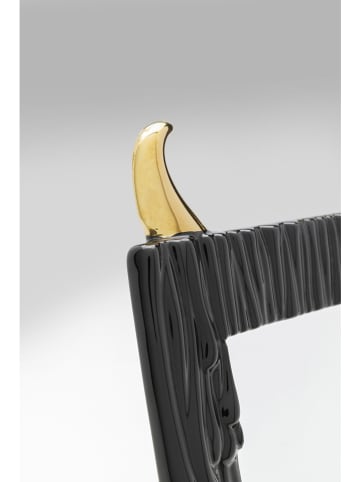Kare Bilderrahmen "Yeti" in Schwarz/ Gold - (B)18,5 x (H)28,5 cm