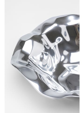 Kare Dekoschale "Jade" in Silber -  Ø 30 cm