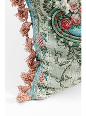 Kare Kissen "Orient" in Türkis - (L)60 x (B)40 cm