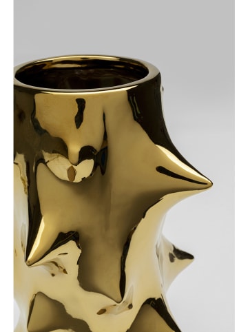 Kare Vase "Pointy" in Gold - (H)25 x Ø 14,5 cm