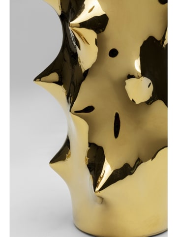 Kare Vase "Pointy" in Gold - (H)25 x Ø 14,5 cm