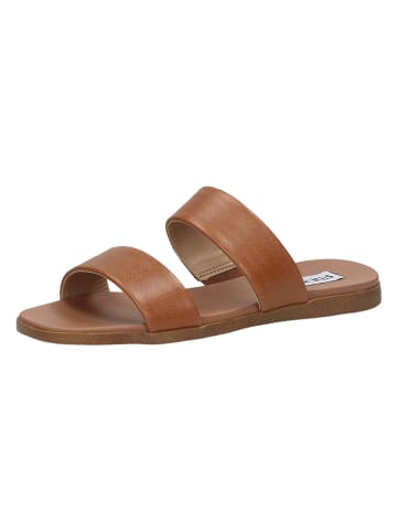 Högl Leren slippers lichtbruin