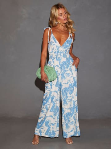 LA Angels Jumpsuit lichtblauw/crème