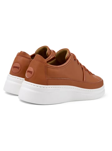 Camper Leder-Sneakers in Hellbraun
