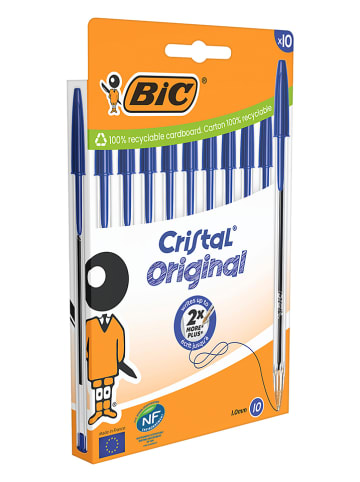 Bic Kugelschreiber "Cristal" - 10 Stück