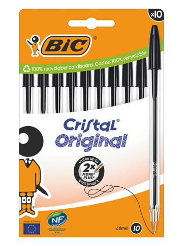 Bic Kugelschreiber "Cristal" - 10 Stück