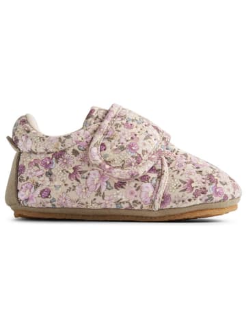 Wheat Hausschuhe in Lila/ Creme