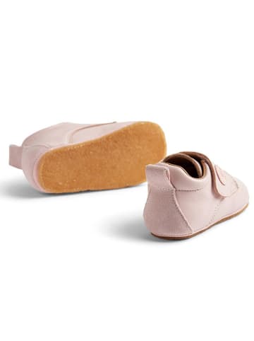 Wheat Leder-Hausschuhe in Rosa