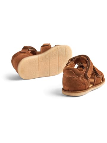 Wheat Leder-Halbsandalen in Braun
