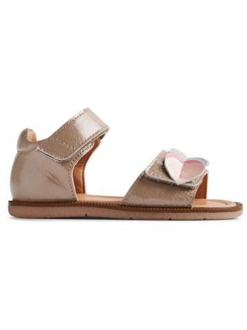Wheat Leren sandalen beige
