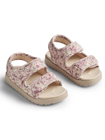 Wheat Sandalen in Lila/ Creme