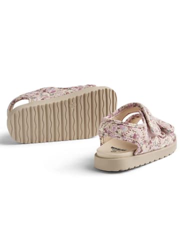 Wheat Sandalen in Lila/ Creme