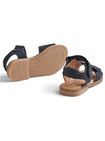 Wheat Leder-Sandalen in Dunkelblau