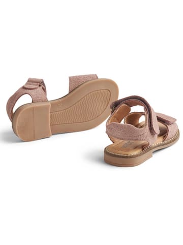 Wheat Leder-Sandalen in Rosa