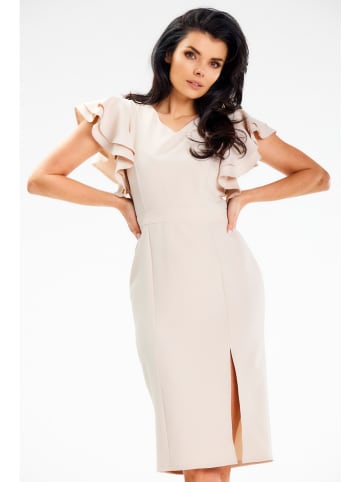 Awama Kleid in Sand