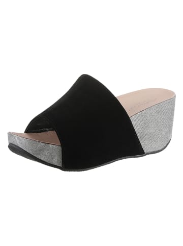 Heine Sleehakslippers zwart