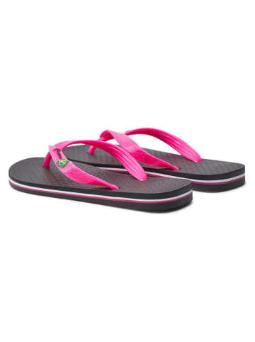 Ipanema Zehentrenner in Schwarz/ Pink