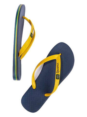 Ipanema Teenslippers donkerblauw/geel