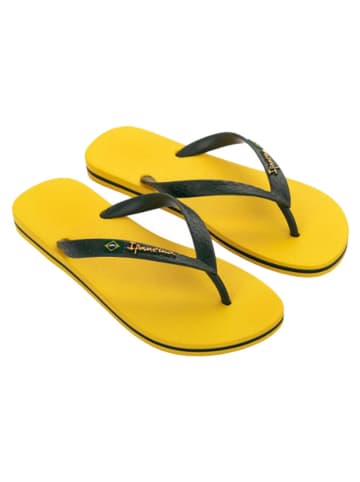 Ipanema Zehentrenner in Khaki/ Gelb