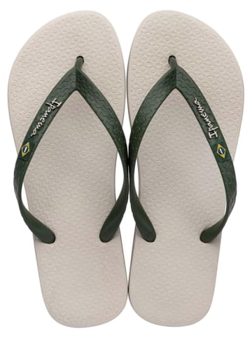 Ipanema Teenslippers beige/groen