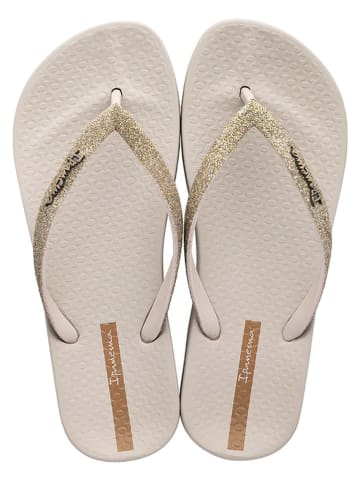 Ipanema Teenslippers beige goudkleurig goedkoop kopen limango