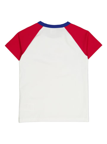 Fred´s World by GREEN COTTON Shirt "Racing" in Weiß/ Rot/ Blau
