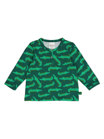 Fred´s World by GREEN COTTON Koszulka "Croco" w kolorze zielonym