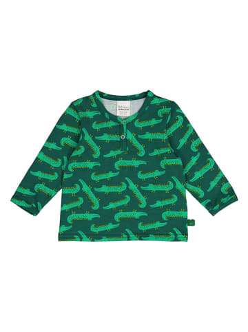 Fred´s World by GREEN COTTON Longsleeve "Croco" groen