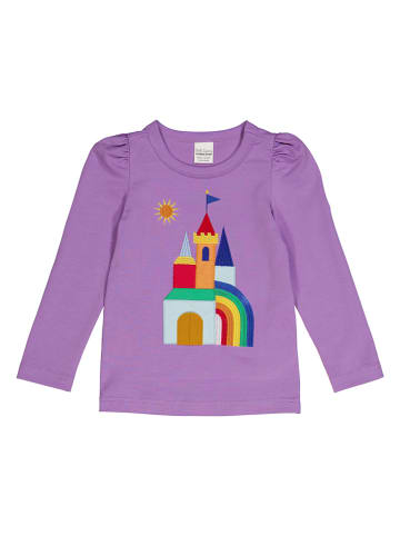 Fred´s World by GREEN COTTON Longsleeve "Hello castle" in Lila