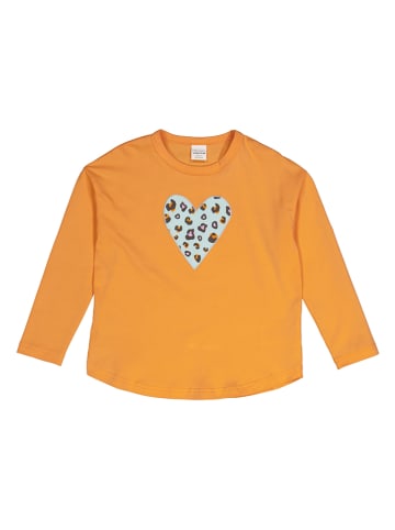 Fred´s World by GREEN COTTON Longsleeve "Leo big" oranje