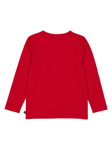 Fred´s World by GREEN COTTON Longsleeve "Hello Fred" in Rot