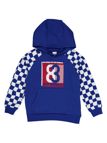 Fred´s World by GREEN COTTON Bluza "Racing" w kolorze niebiesko-białym