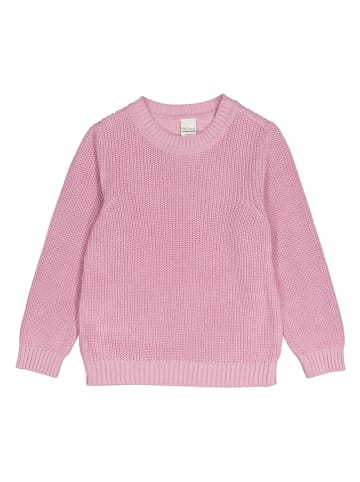 Fred´s World by GREEN COTTON Sweter "Chunky" w kolorze jasnoróżowym