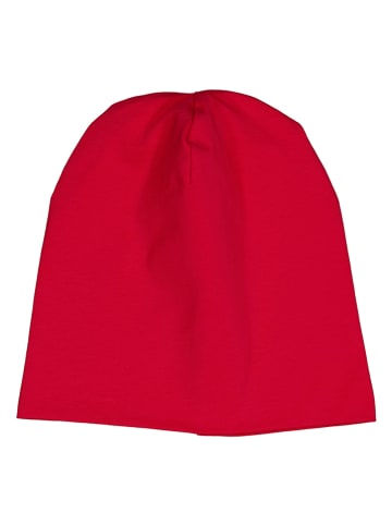Fred´s World by GREEN COTTON 2er-Set: Beanies "Alfa" in Lila/ Rot