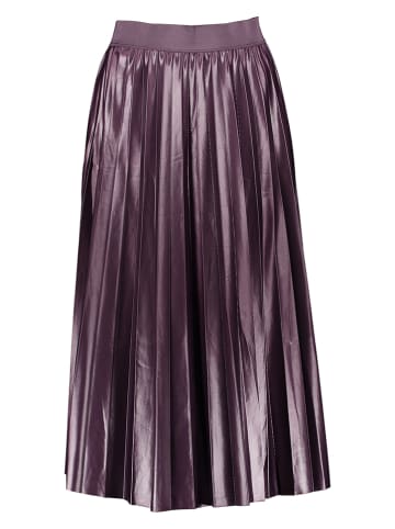 Vila Plisseerock in Aubergine