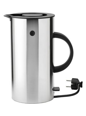 Stelton Wasserkocher "EM77" in Silber - 1,5 l