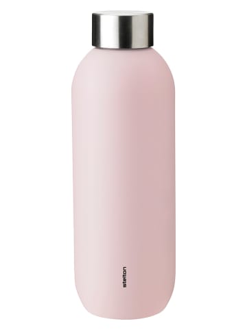 Stelton Butelka termiczna "Keep Cool" w kolorze jasnoróżowym - 600 ml