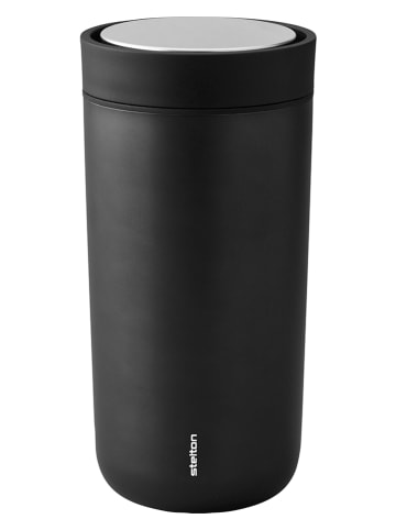 Stelton Thermobecher "To Go Click" in Schwarz - 400 ml