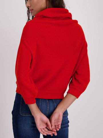 monari Rollkragenpullover in Rot