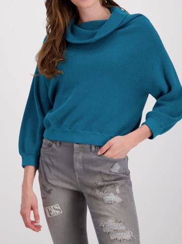 monari Rollkragenpullover in Blau