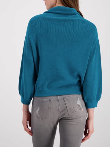 monari Rollkragenpullover in Blau