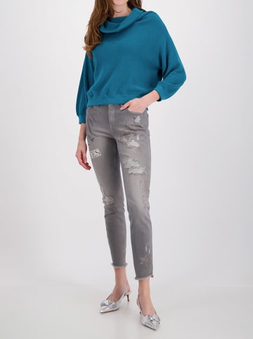 monari Rollkragenpullover in Blau