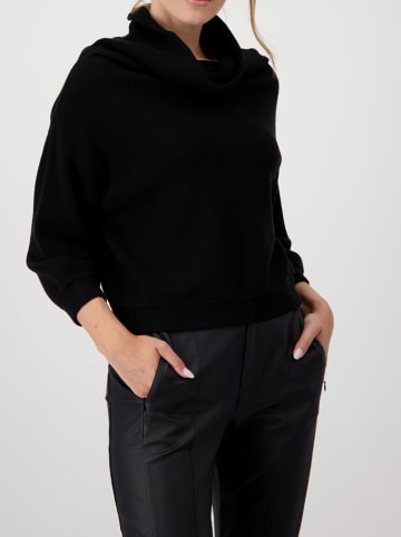 monari Rollkragenpullover in Schwarz